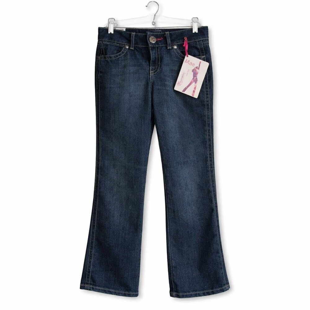 NWT WRANGLER Mae Women Low Rise Boot Cut Jeans 3/4